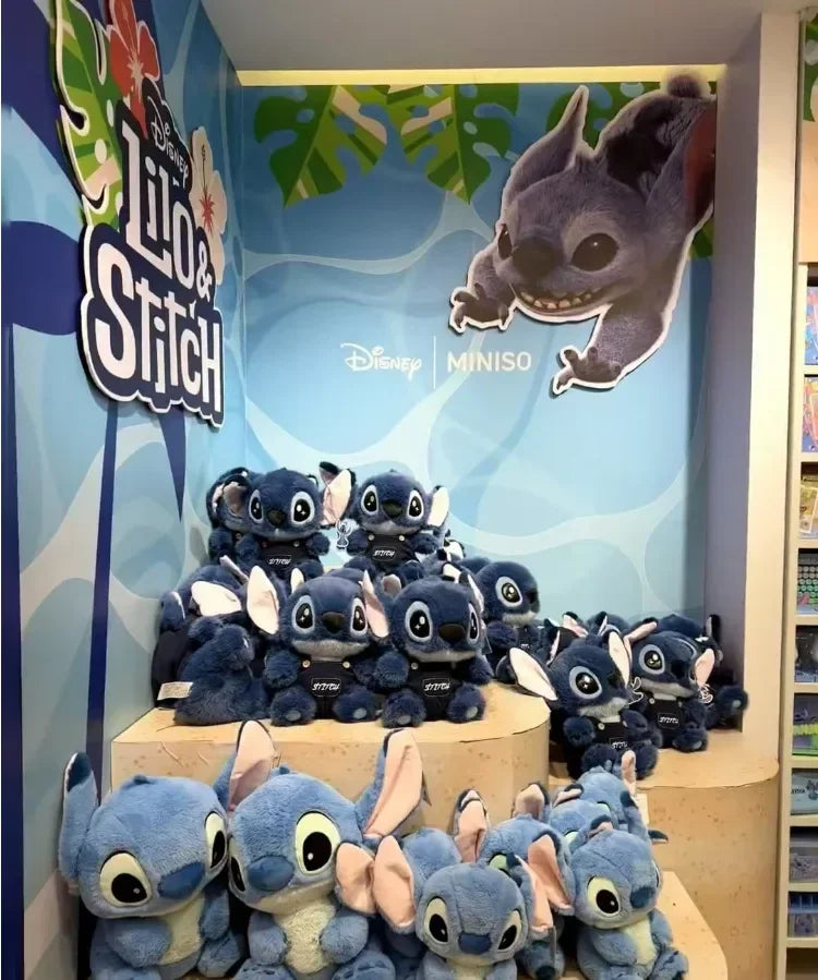 Hot Cartoon Stitches Toy With A Hat Cute Cartoon Character, Children's Plush Toy Sleeping Pillow, Decoration, Gift***