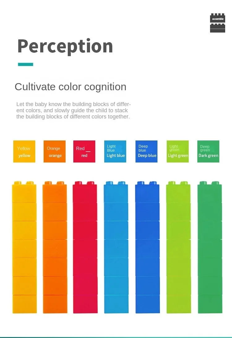 Building blocks Bulk children's blocks, Creative diy sets, Urban classic blocks, children's educational toys, 1000