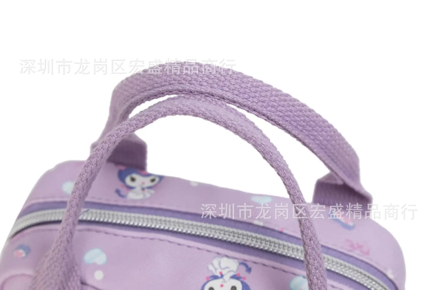 Cute Sanrio Hello Kitty Leather Women's Messenger Bag Cartoon Kuromi Melody Cinnamoroll Versatile Student Shoulder Crossbody bag