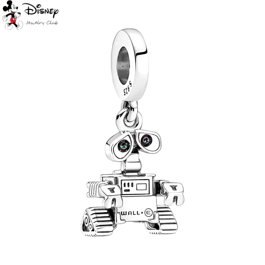MINISO NEW DIY Fine Making Winnie the Pooh Animated Series Dangle Charm Bead Fit Original Silver 925 Bracelet Women Jewelry Gift