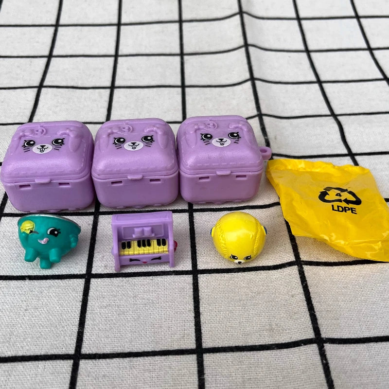 Shopkins Shopping Elf Blind Box Kindergarten Surprise Gift Supermarket Shopping Cute Doll Collect Ornaments Kids Birthday Gifts