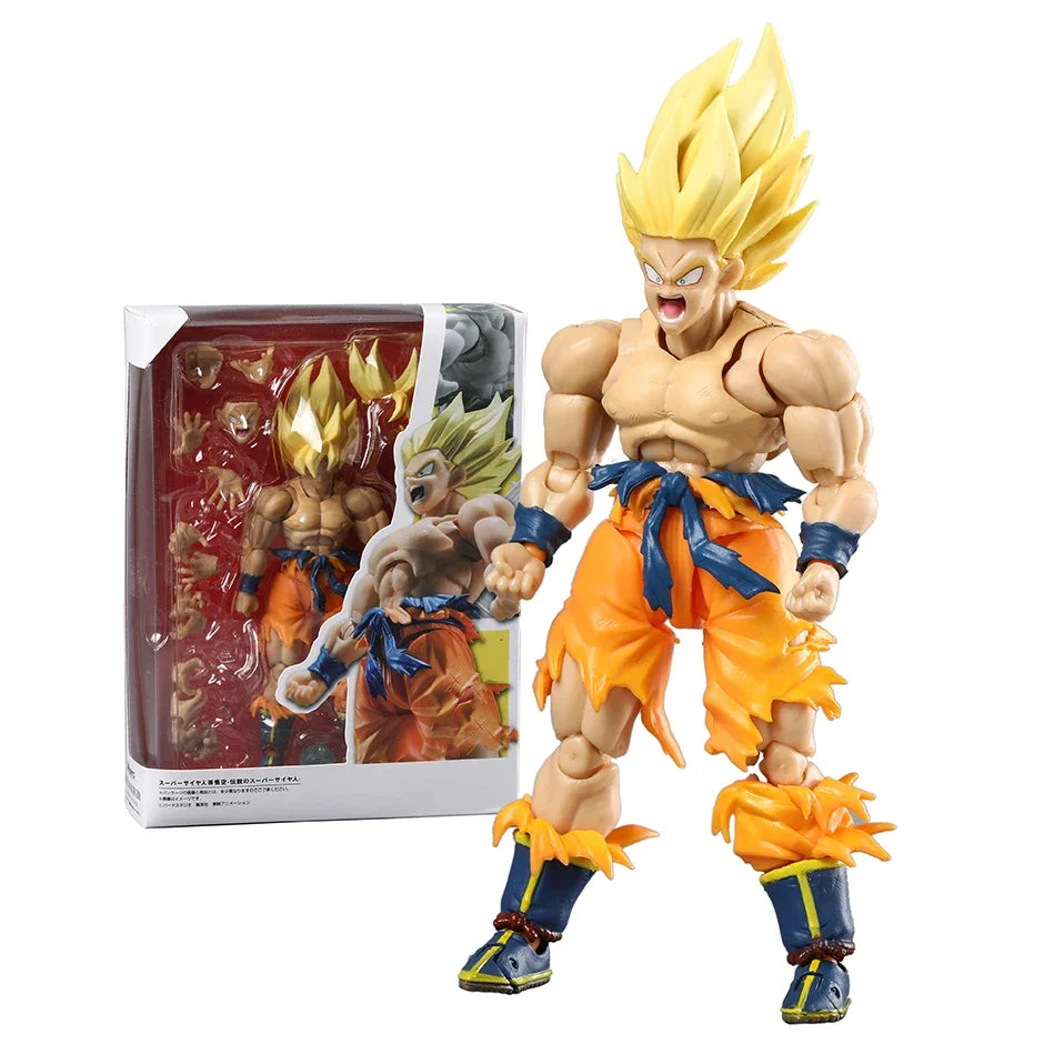 Dragonball Super Son Goku Ultra Instinct SHF Collection Action Figure PVC Model Figurals