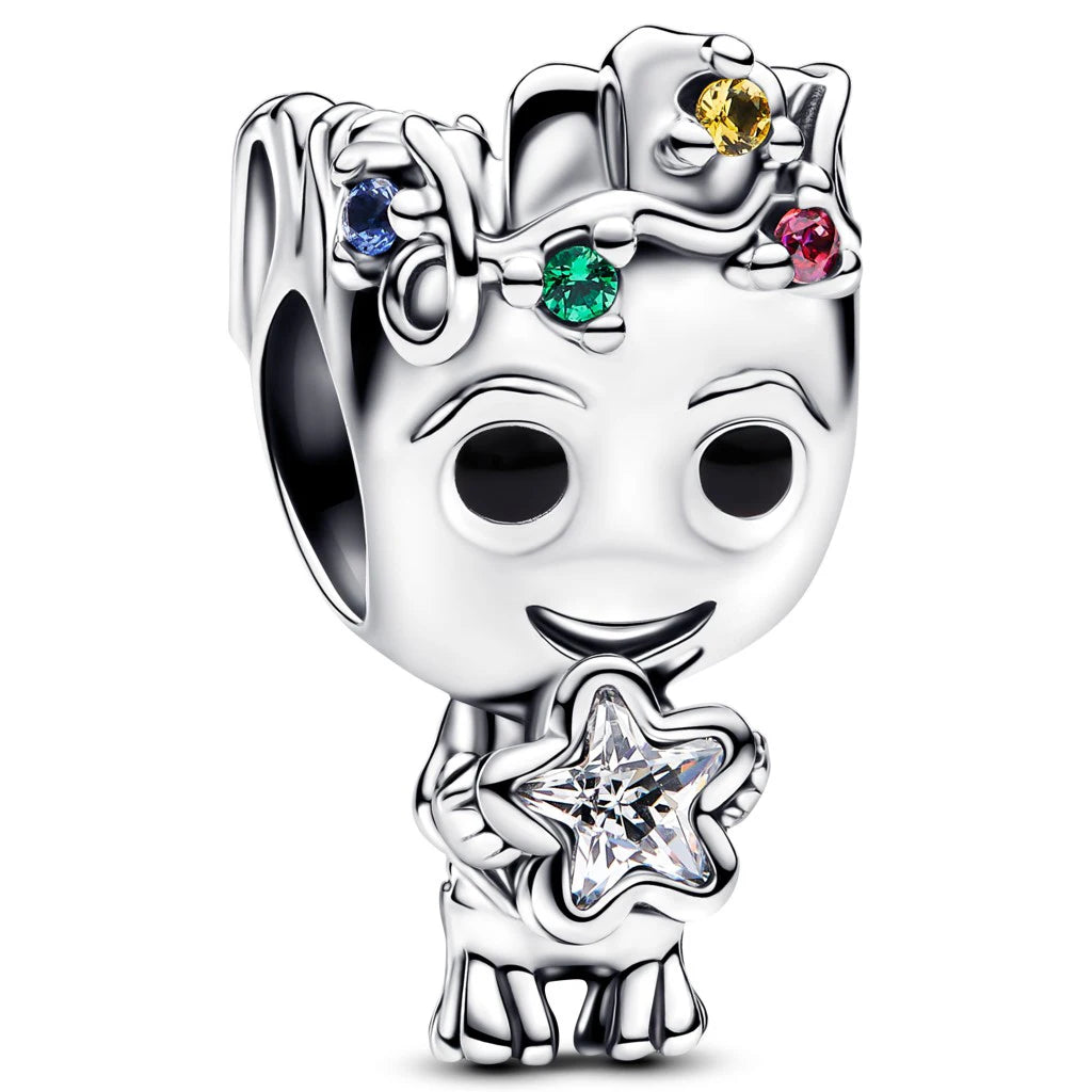 New 925 Sterling Silver Miniso Mickey Minnie Vinnie Charm of ley 925 Chain Beaded Fit Original Bracelet Bangle DIY Lady Jewelry