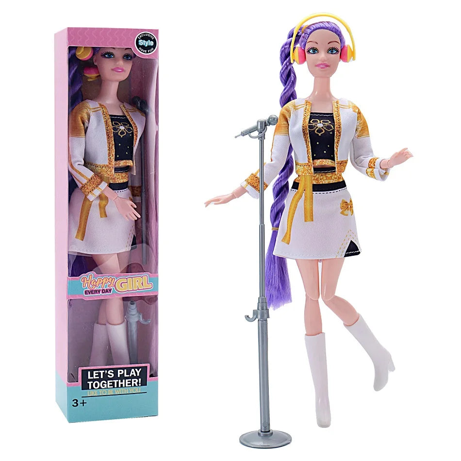 Hot Doll Toys Clothes Kpop Demon Hunters Toy Clothes Rumi Mira Zoey Beautiful Princess Baby Girl Dolls Clothes DIY Toy for Girls