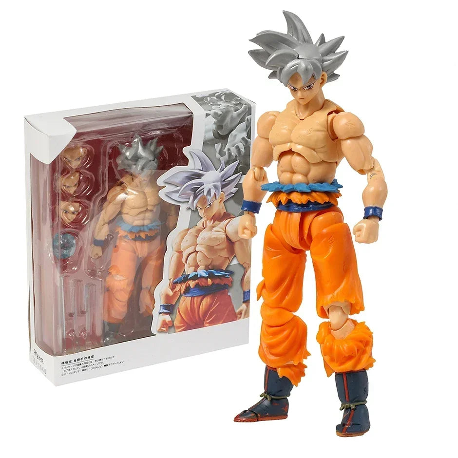 Dragonball Super Son Goku Ultra Instinct SHF Collection Action Figure PVC Model Figurals