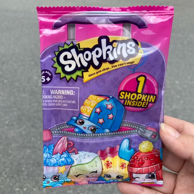 Shopkins Shopping Elf Blind Box Kindergarten Surprise Gift Supermarket Shopping Cute Doll Collect Ornaments Kids Birthday Gifts