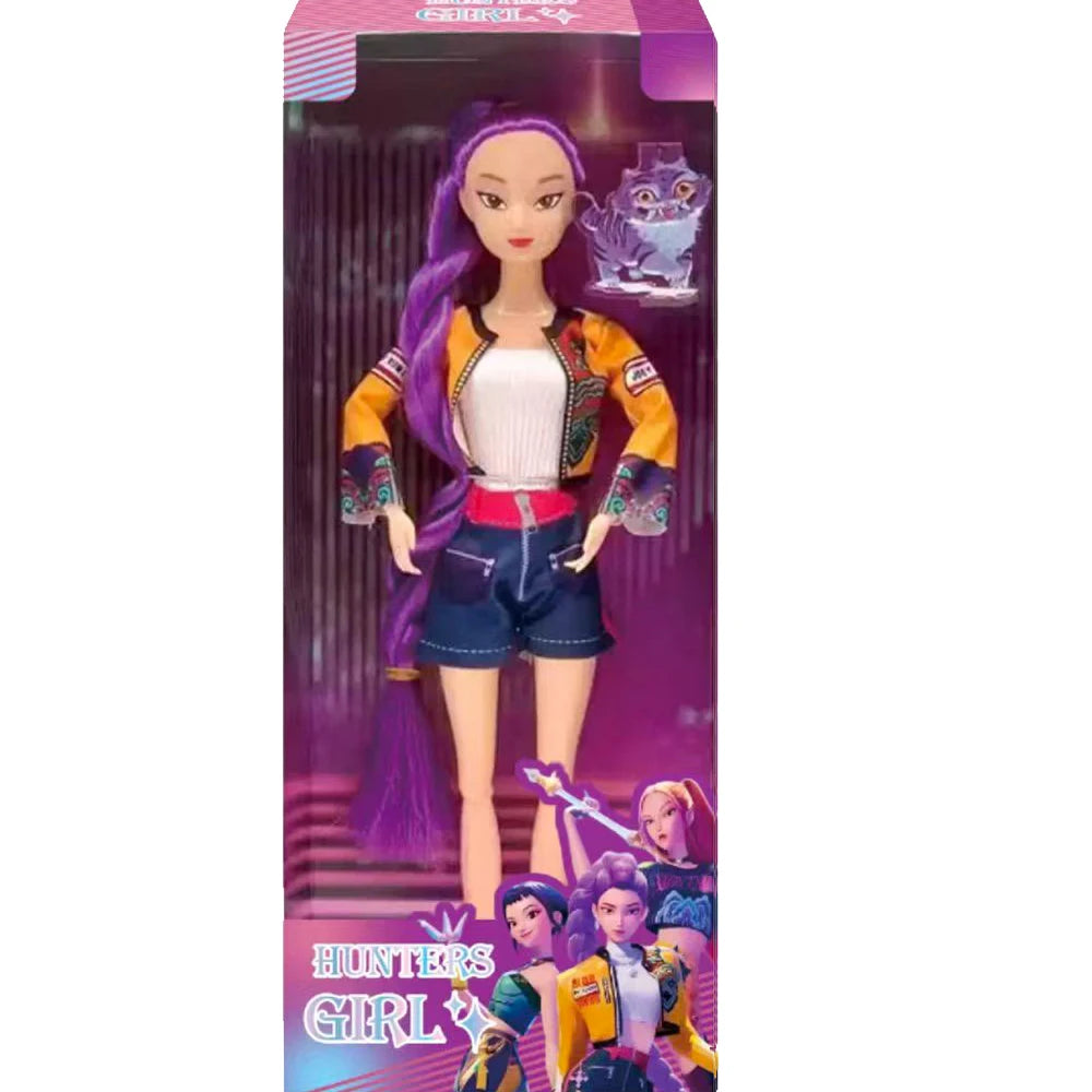 2026HOT NEW Anime KPop Demon Hunters Doll Vinyl Toy Rumi Mira zoi Character vinyl mask figurine Birthday Gift Fan Club Gifts